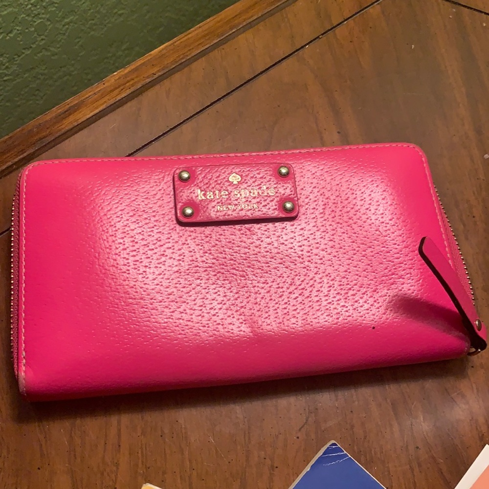 Pink Kate Spade Wallet